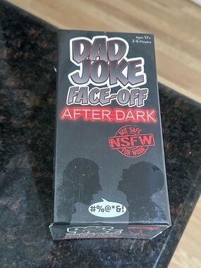 Face-Off After Dark Party Game - Black